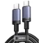 Кабель USB Type-C - USB Type-C, 3м, UGREEN L528 Space Gray - 65834