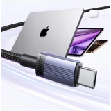 Кабель USB Type-C - USB Type-C, 3м, UGREEN L528 Space Gray (65834)