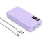 Внешний аккумулятор UGREEN 20000mAh PD 20W Power Bank Purple (PB312) - 65590B