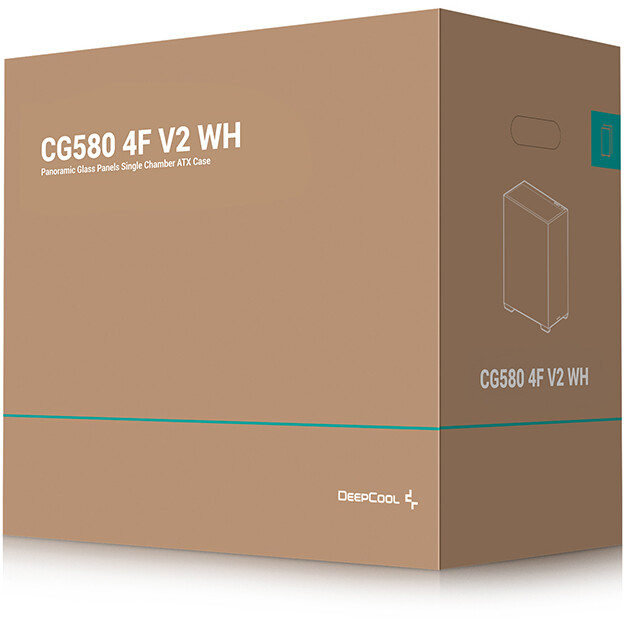 Корпус DeepCool CG580 4F V2 White - R-CG580-WHADA4-G-2 - фото 11