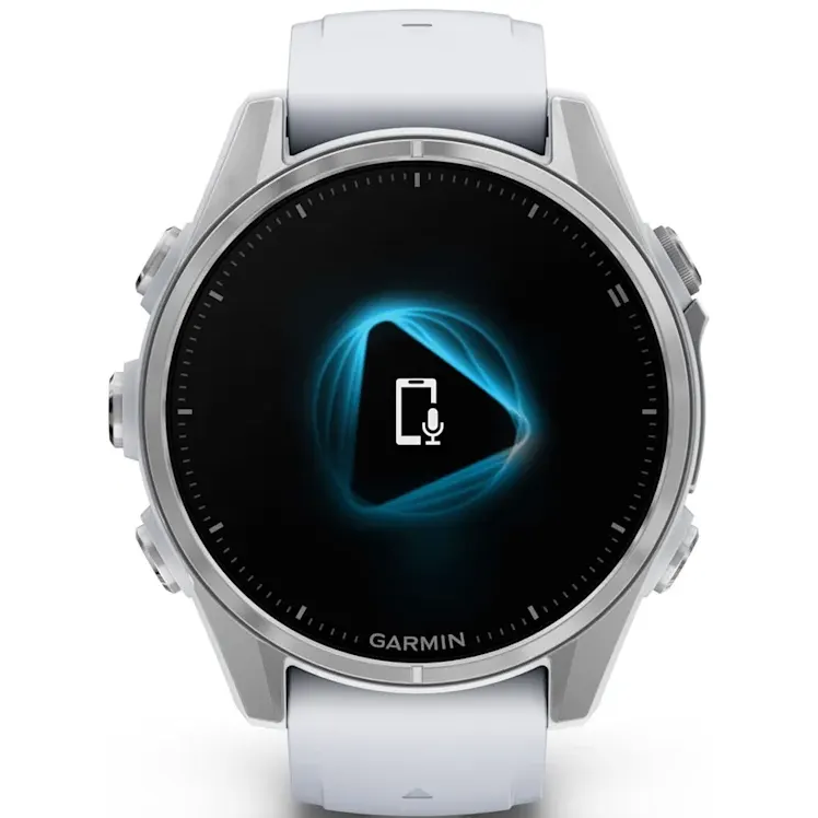 Умные часы Garmin Fenix 8 43mm AMOLED Silver/White - 010-02903-00 - фото 4
