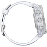 Умные часы Garmin Fenix 8 43mm AMOLED Silver/White (010-02903-00)