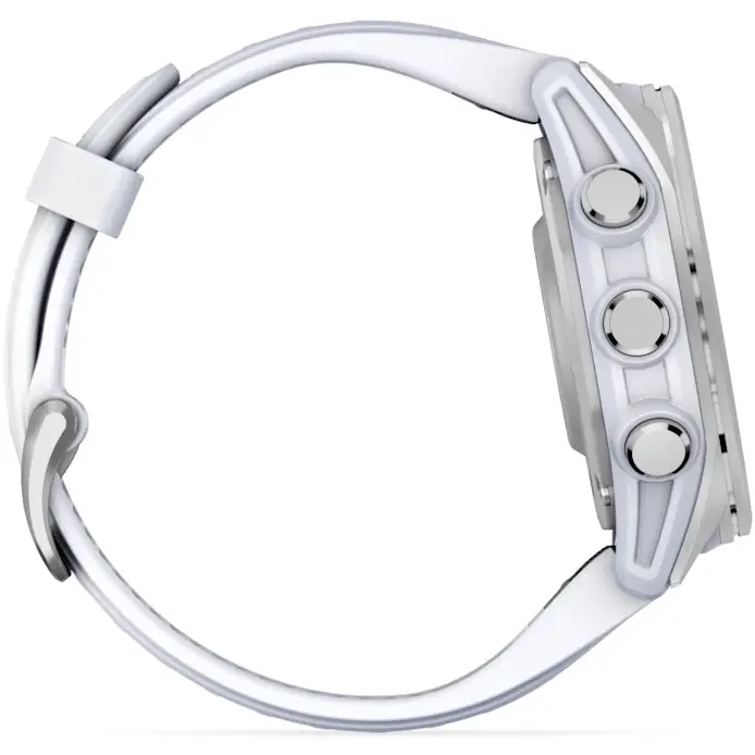 Умные часы Garmin Fenix 8 43mm AMOLED Silver/White - 010-02903-00 - фото 10