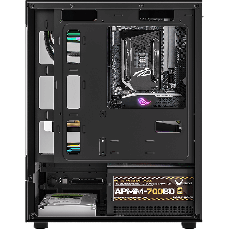 Корпус Formula Crystal Z1CM Black - фото 8