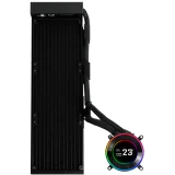 Система жидкостного охлаждения Lian Li HydroShift II LCD-C 360N Black (G89.GHS2LCD36B.R0)