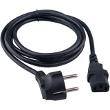 Кабель питания Schuko - C13, 1.8м, Гарнизон GPC-186-0.75-1.8M