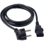 Кабель питания Schuko - C13, 1.8м, Гарнизон GPC-186-0.75-1.8M