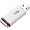 USB Flash накопитель 128Gb Netac U185 USB3.2 White - NT03U185N-128G-32WH - фото 5