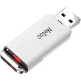 USB Flash накопитель 256Gb Netac U185 USB3.2 White (NT03U185N-256G-32WH)