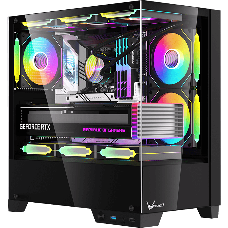 Корпус Formula Crystal Z1M Plus FR Black