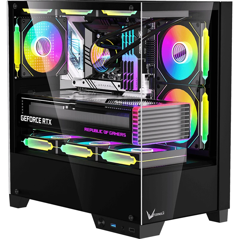 Корпус Formula Crystal Z1M Plus FR Black - CRYSTAL Z1M + FR - фото 2