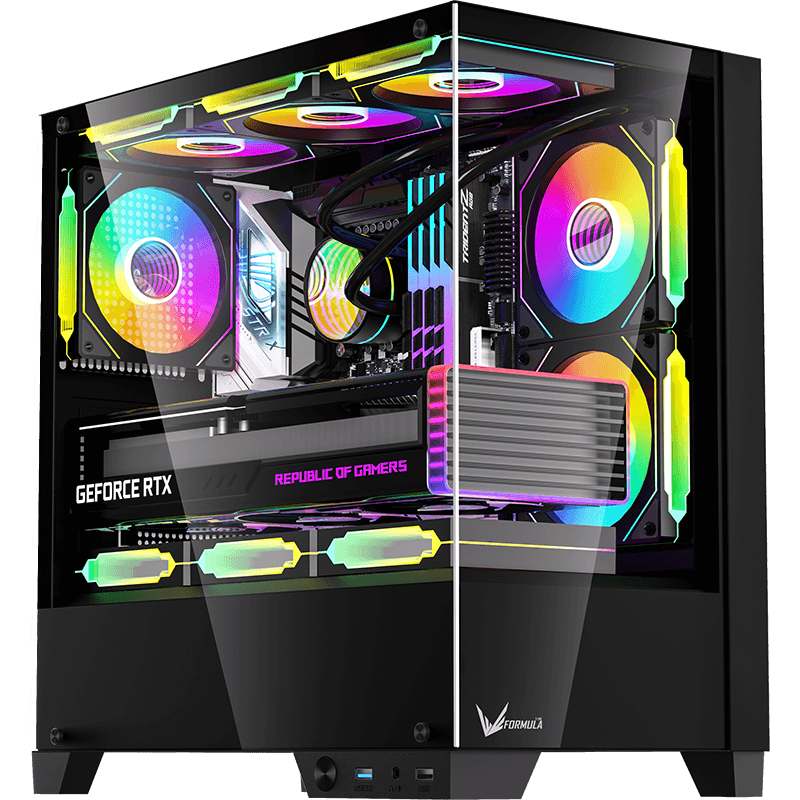 Корпус Formula Crystal Z1M Plus FR Black - CRYSTAL Z1M + FR - фото 3