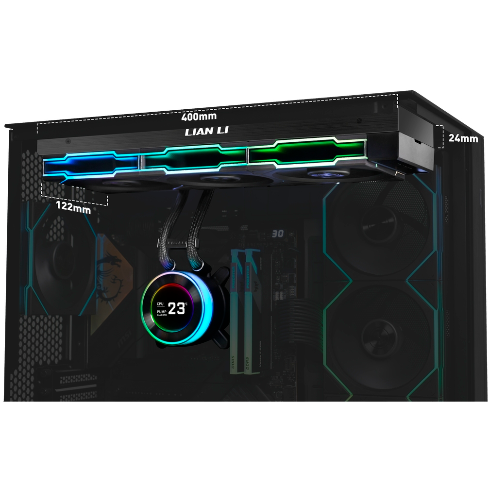 Система жидкостного охлаждения Lian Li HydroShift II LCD-C 360TL