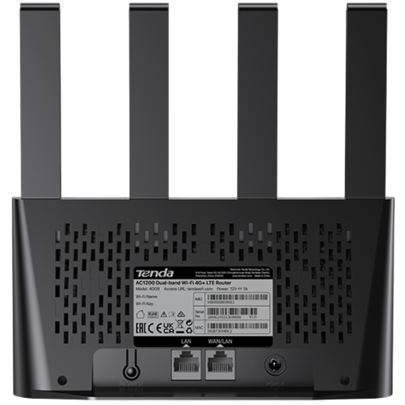 Wi-Fi маршрутизатор (роутер) Tenda 4G08 - фото 2