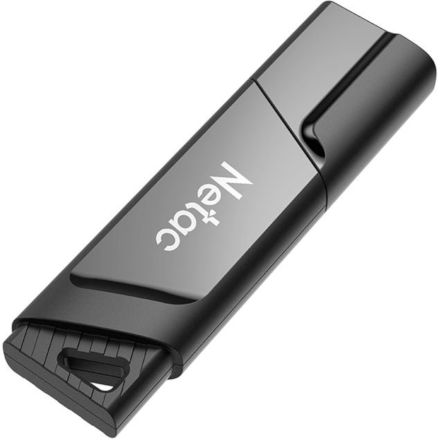 USB Flash накопитель 128Gb Netac U336 USB3.2 Black - NT03U336S-128G-32BK