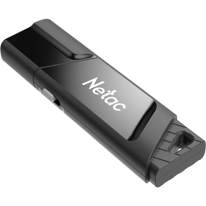 USB Flash накопитель 128Gb Netac U336 USB3.2 Black - NT03U336S-128G-32BK - фото 2