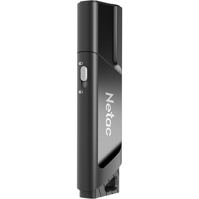 USB Flash накопитель 256GB Netac U336 USB3.2 Black - NT03U336S-256G-32BK - фото 4