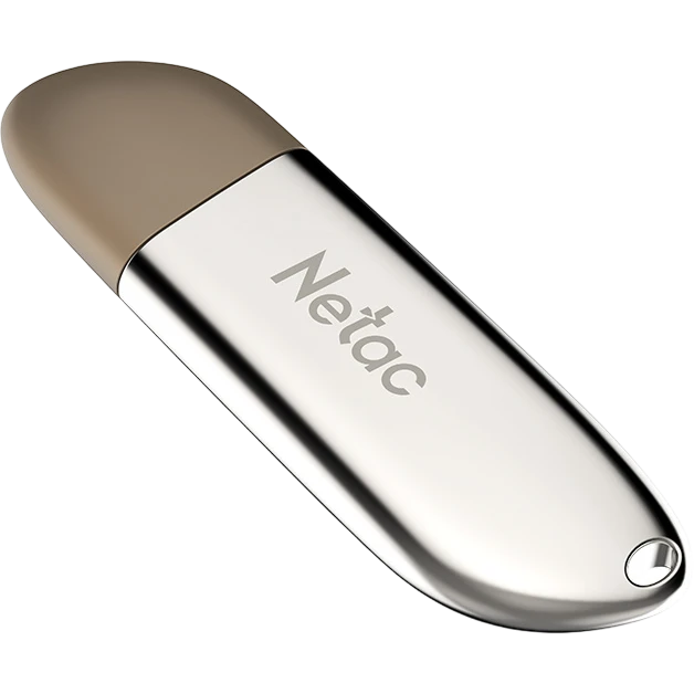 USB Flash накопитель 64Gb Netac U352 USB3.2 Silver - NT03U352N-064G-32PN