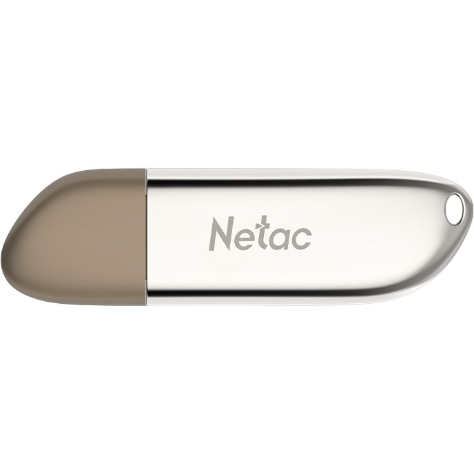 USB Flash накопитель 128Gb Netac U352 USB3.2 Silver - NT03U352N-128G-32PN - фото 2
