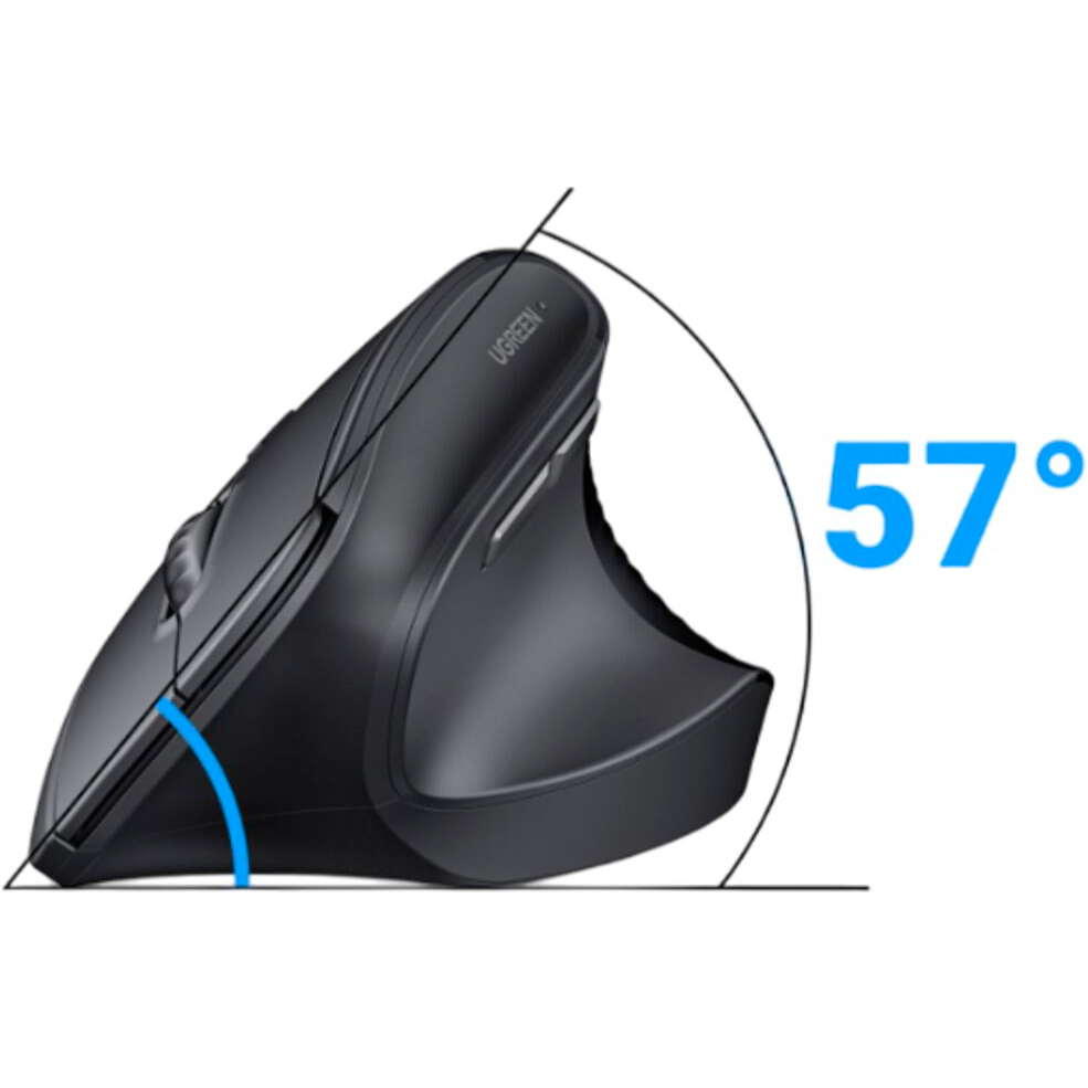 Мышь UGREEN M571P Black - 65042 - фото 4