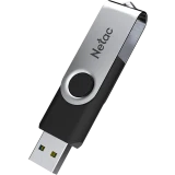 USB Flash накопитель 32Gb Netac U505 USB3.2 Black/Silver (NT03U505N-032G-32BK)