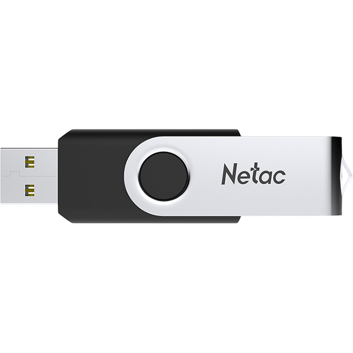 USB Flash накопитель 32Gb Netac U505 USB3.2 Black/Silver - NT03U505N-032G-32BK - фото 4