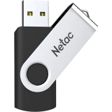 USB Flash накопитель 128Gb Netac U505 USB3.2 Black/Silver (NT03U505N-128G-32BK)