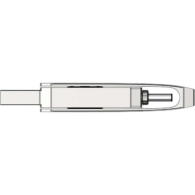 USB Flash накопитель 32Gb Netac U782C USB3.2 Silver - NT03U782C-032G-32PN - фото 4