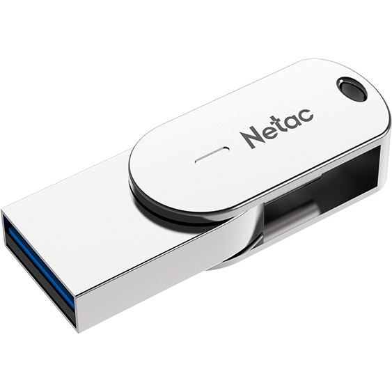 USB Flash накопитель 16Gb Netac U785C USB3.2 Silver - NT03U785C-016G-32PN - фото 2