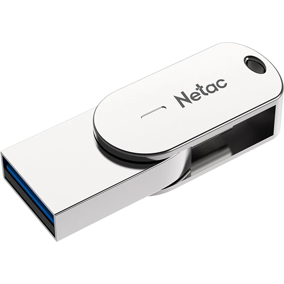 USB Flash накопитель 32Gb Netac U785C USB3.2 Silver - NT03U785C-032G-32PN - фото 2