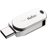 USB Flash накопитель 64Gb Netac U785C USB3.2 Silver (NT03U785C-064G-32PN)