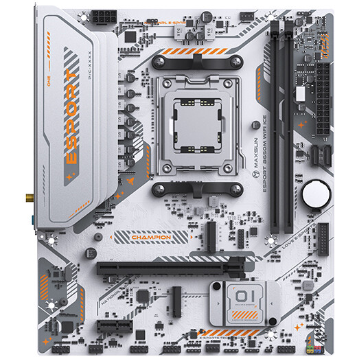 Материнская плата Maxsun eSport B650M WIFI ICE - MS-eSport B650M WIFI ICE