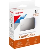 Внешний жёсткий диск 4Tb Toshiba Canvio Flex Silver (HDTX240ESCCA)