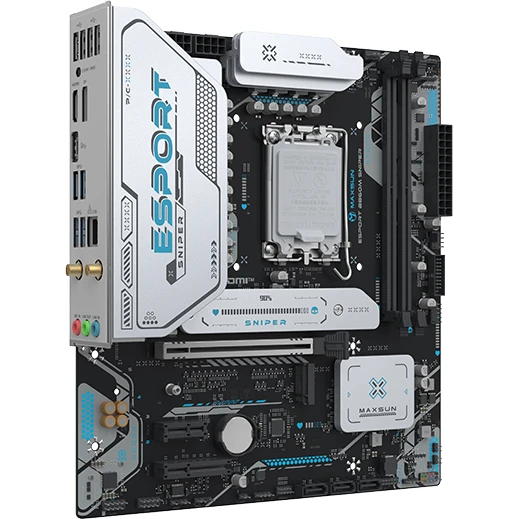 Материнская плата Maxsun eSport B860M SNIPER WIFI - MS-eSport B860M SNIPER WIFI - фото 4