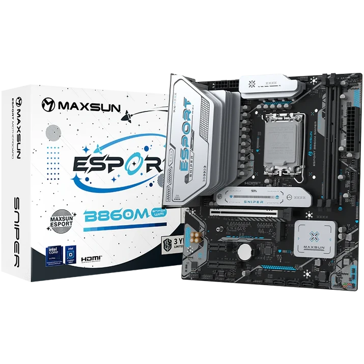 Материнская плата Maxsun eSport B860M SNIPER WIFI - MS-eSport B860M SNIPER WIFI - фото 6