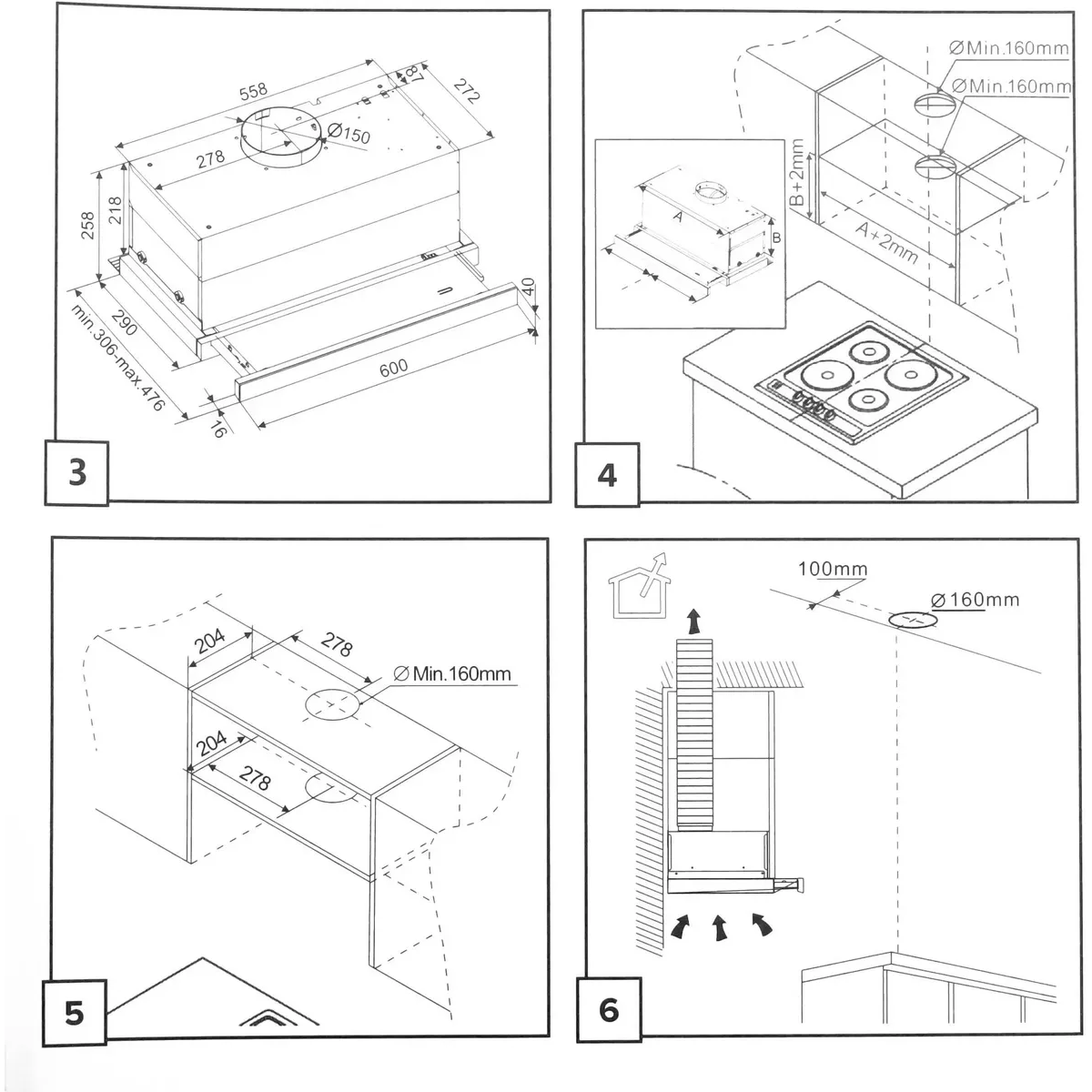 Вытяжка Gorenje TH60E6XB - фото 13
