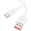 Кабель USB - USB Type-C, 1м, HOCO X115 White - 51981 - фото 2