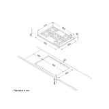 Газовая варочная панель Korting HG 965 CTRB