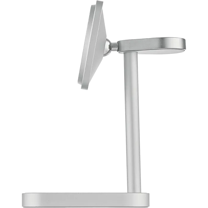 Беспроводное зарядное устройство uBear Evoke Silver - WL14SL31-AW - фото 4