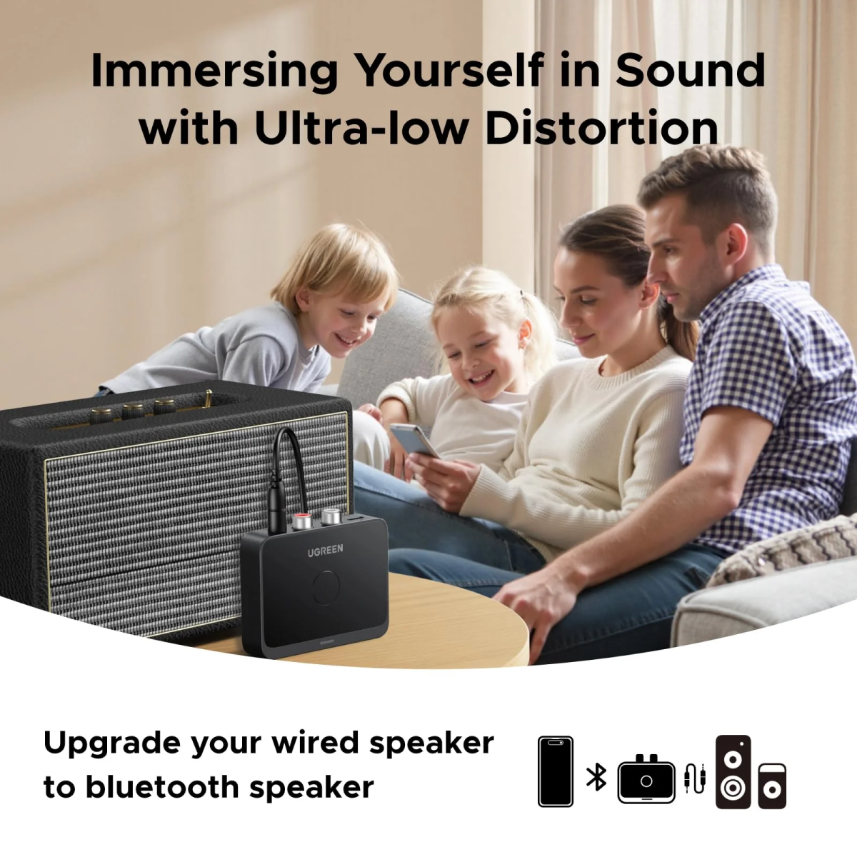 Bluetooth ресивер UGREEN BT505 - 55545 - фото 6