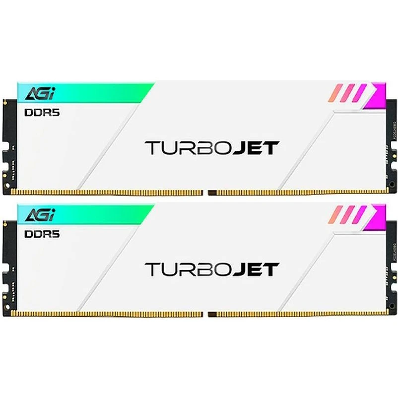 Оперативная память 32Gb DDR5 6000MHz AGI TurboJet RGB (AGI6APD16UD858) (2x16Gb KIT)