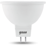 Светодиодная лампочка Gauss MR16 6500K (7 Вт, GU5.3), 10 шт. (101505307)