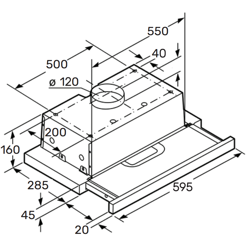 Вытяжка Kuppersberg SLIMDUAL 60 X - 8559 - фото 4
