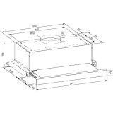 Вытяжка Kuppersberg SLIMTOUCH 60 B (8675)