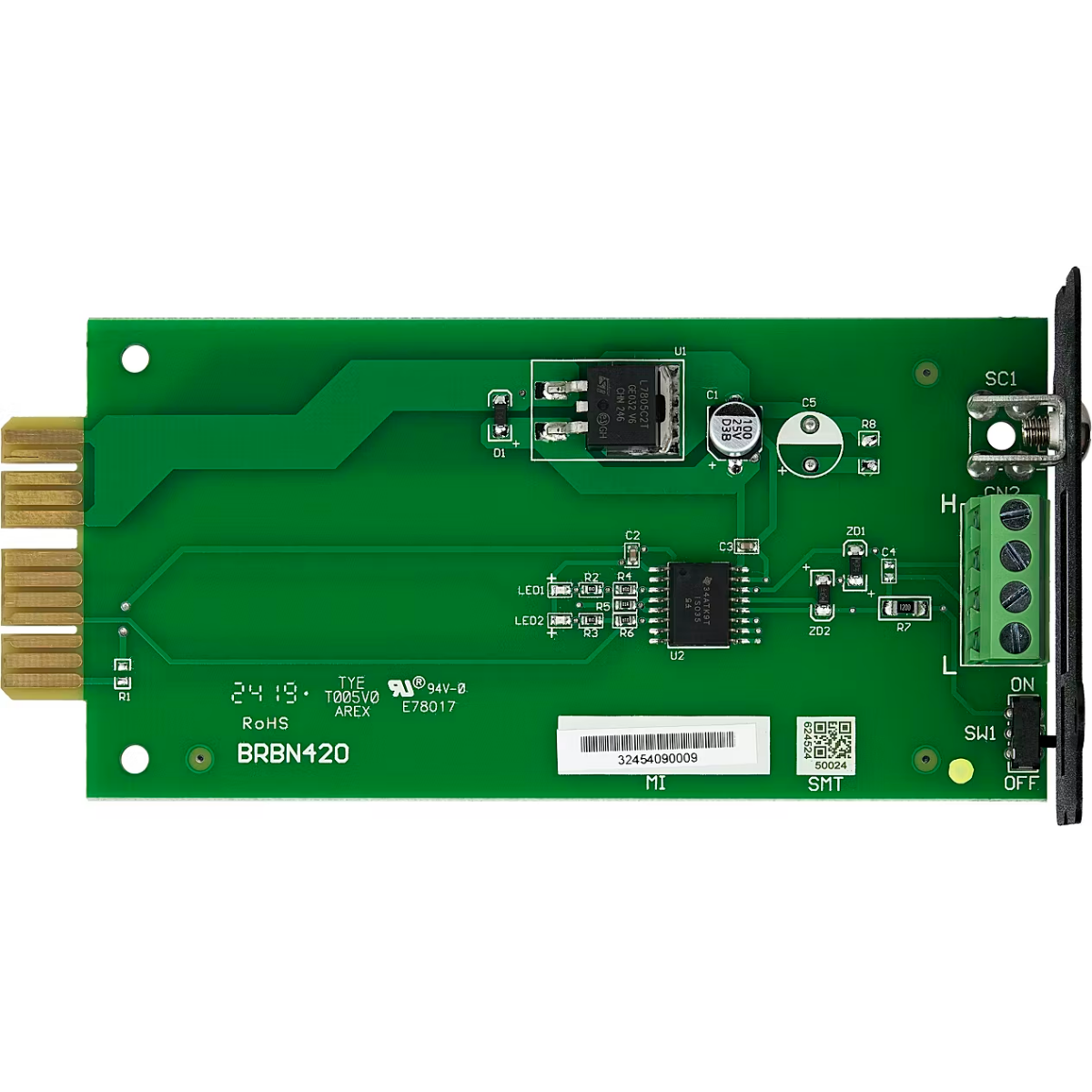 Карта сетевого управления SMARTWATT UPS ULTIMA RS485 CARD - 3703020720007 - фото 2