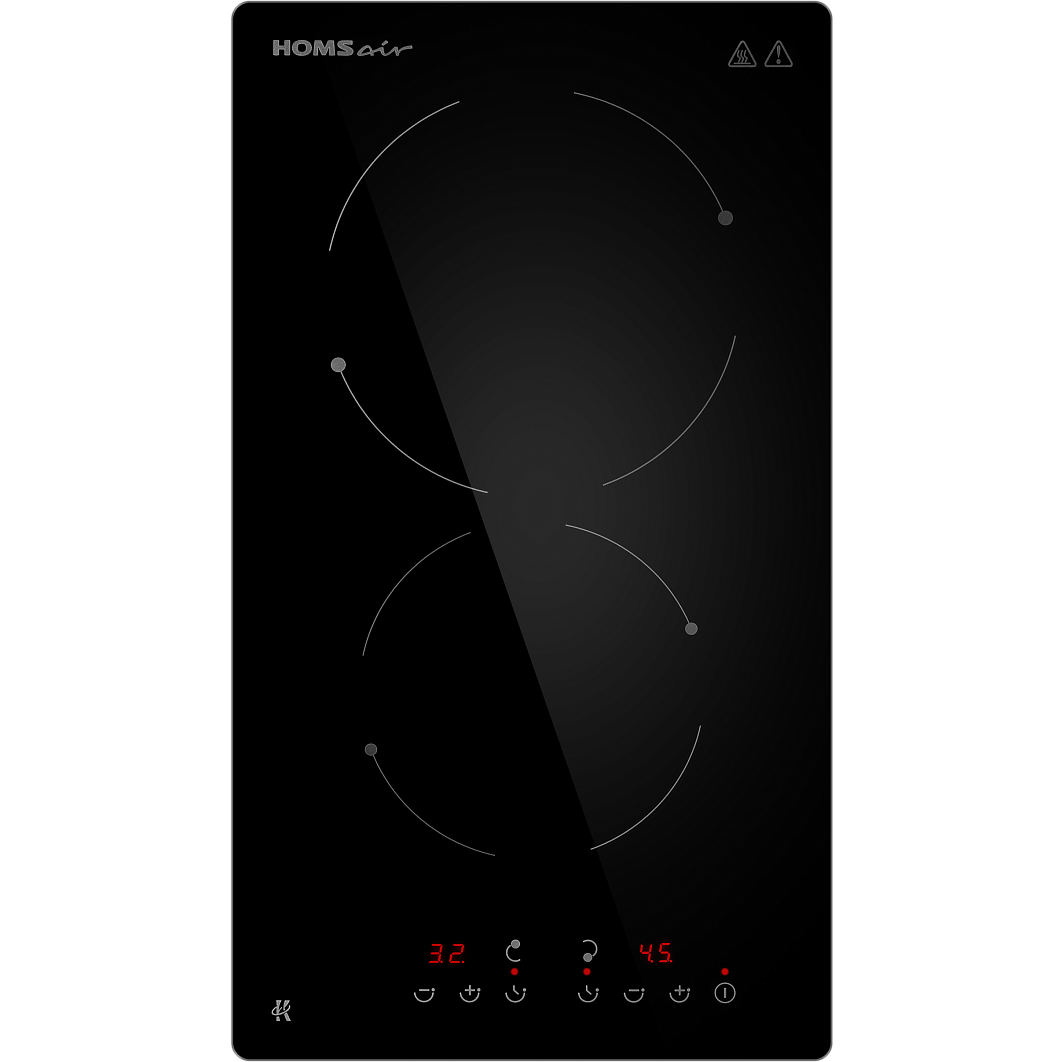 Электрическая варочная панель HOMSair HVC32BK - фото 2