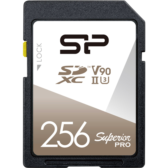 Карта памяти 256GB SD Silicon Power Superior Pro (SP256GBSDXJA2V10)