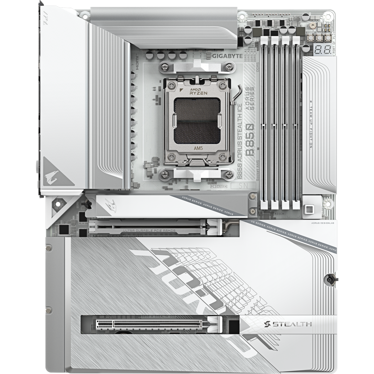 Материнская плата Gigabyte B850 AORUS STEALTH ICE