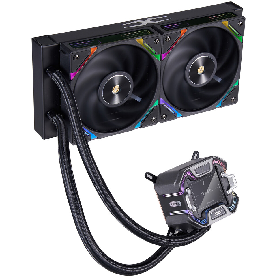 Система жидкостного охлаждения 1STPLAYER X-240 Black - X-240-BK