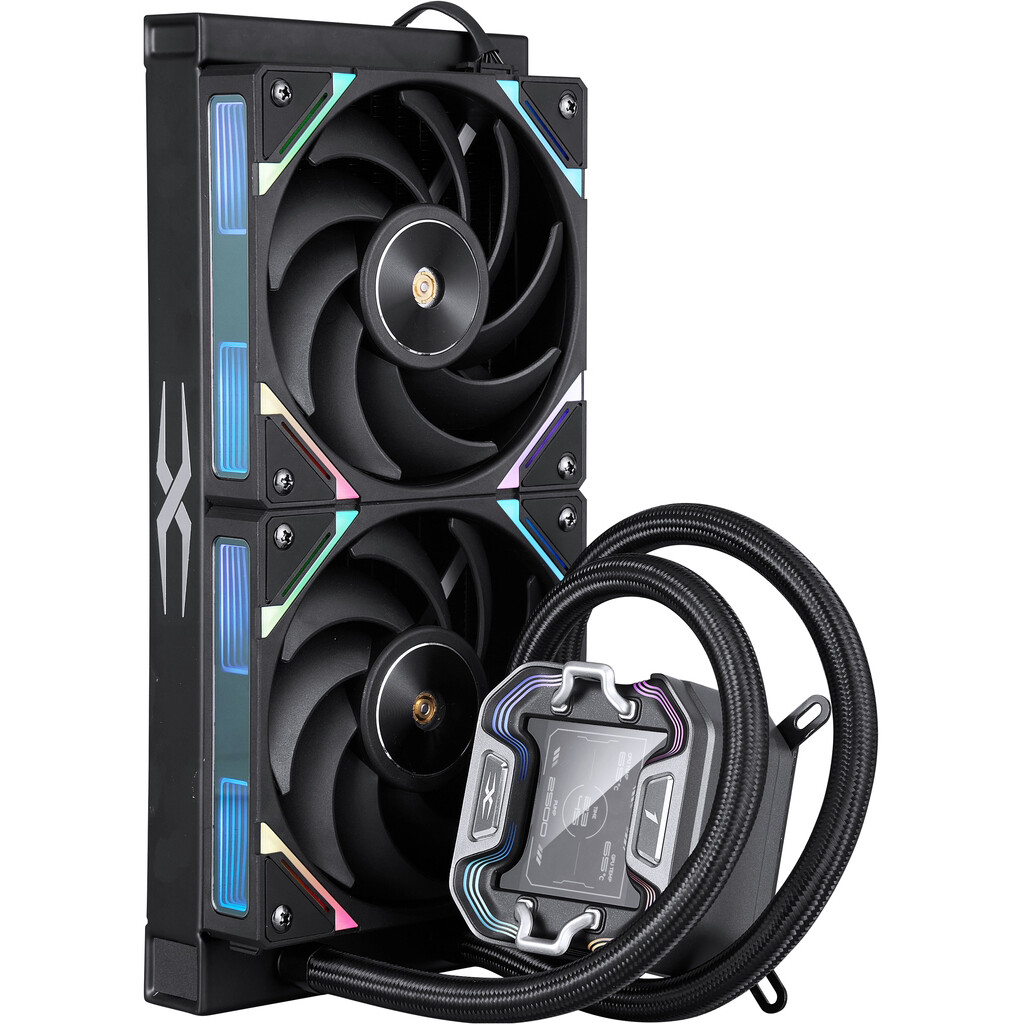 Система жидкостного охлаждения 1STPLAYER X-240 Black - X-240-BK - фото 7